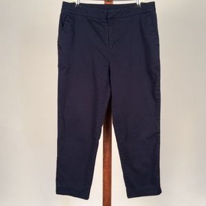 Studio Works Navy Straight Leg Slacks